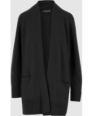 Vince Cardigan Open-Front Cashmere - Black