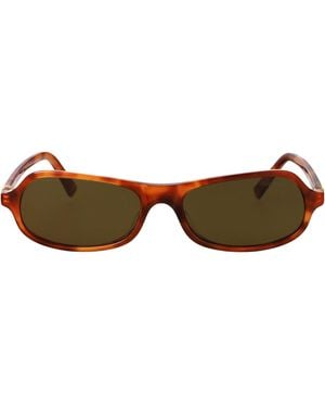 Miu Miu Acetate Sunglasses - Brown