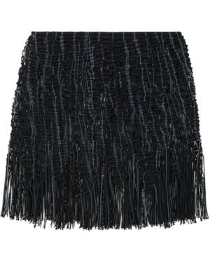 Roberta Einer Element Knitted Mini Skirt - Black