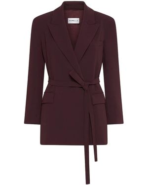 Marella Triacetate Blazer Mllzerbino - Purple