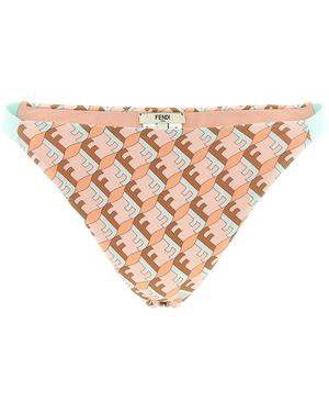 Fendi 'Ff Waves' Bikini Briefs - White
