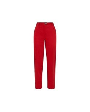 Ferragamo Ankle-Length Pants - Red