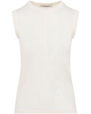 Phoebe Philo Tops Nude & Neutrals - White