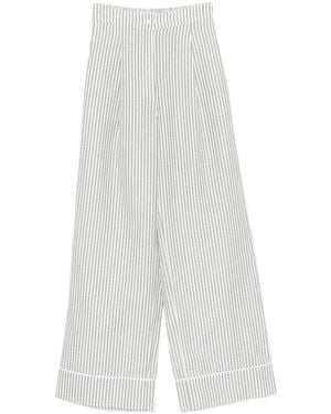 Riviera Pants Wide-Leg - White