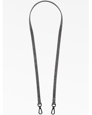 Brunello Cucinelli Dark Ottone Strap - White