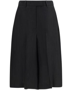 Lardini Bermuda Shorts Twill - Black