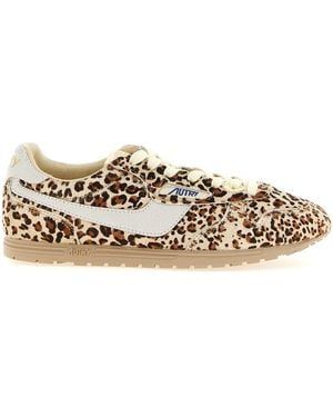 Autry 'Windspin Low' Sneakers - Metallic