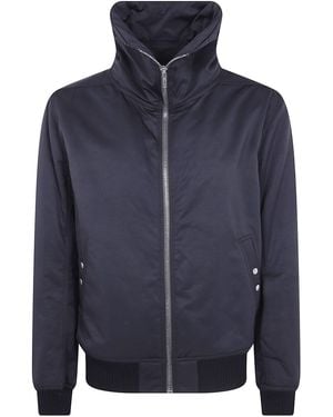 Rick Owens "Dracuflight" Bomber Jacket - Blue