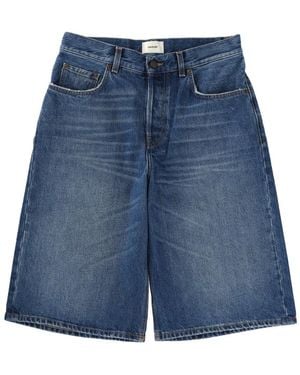 Haikure "new Becky" Denim Shorts - Blue