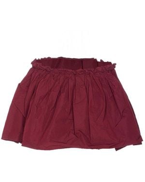 ShuShu/Tong Hand-Sewn Floral Shorts - Red