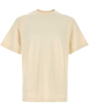 The Row Melange Ivory Cotton Maiko T-Shirt - White