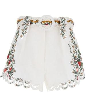 FARM Rio Running Shorts - White