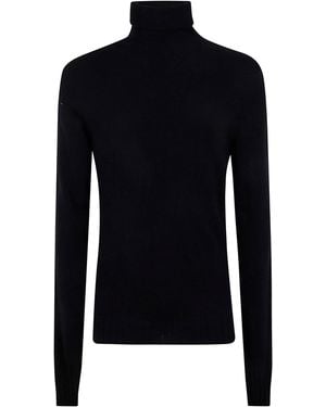 MD75 Cashmere Turtle Neck Sweater - Black