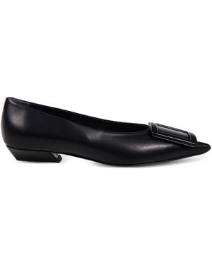 Roger Vivier Nappa Leather Viv - Black