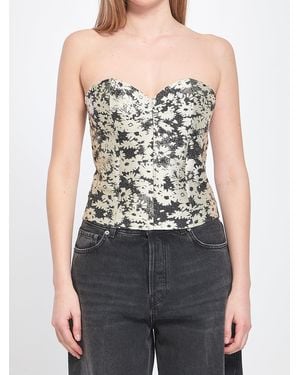 Stella McCartney Bustier Top - Blue