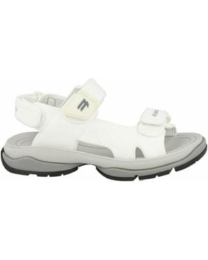 Balenciaga Tourist Sandals - White