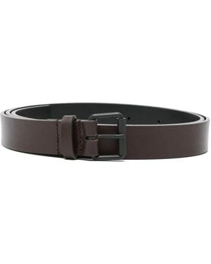 Sofie D ́hoore "Varnia" Leather Wide Belt Mm 25 - White