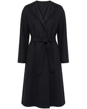 Gucci Gg Double Coat - Black