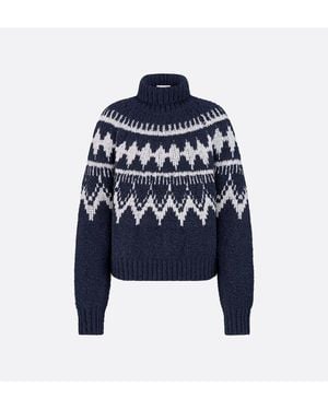 Dior Alpaca Wool Shirt - Blue