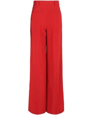 Valentino Wide-Leg Pants - Red