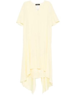 Fabiana Filippi Viscose Acetate Dress - White