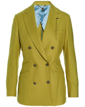Maurizio Miri 'grace' Blazer Jacket - Green