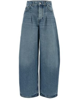 Jacquemus 'Le De-Nimes Ovalo' Jeans - Blue