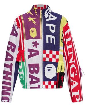 A Bathing Ape Windbreaker - White