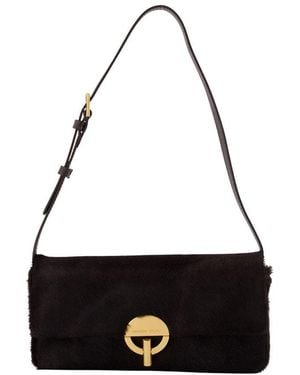 Vanessa Bruno Moon Baguette Shoulder Bag - Black