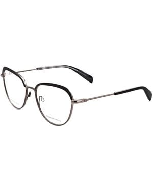 Rag & Bone Rag & Bone 52 Mm Dark Ruthenium Eyeglasses Rnb3030-G-Ans-52 - Brown