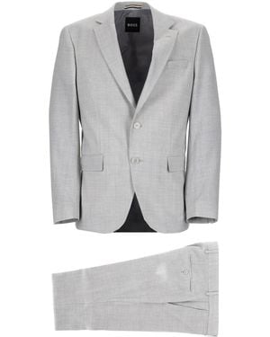 BOSS Classic Suit Jacket - Gray