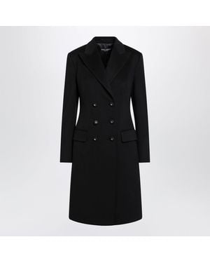 Dolce & Gabbana Doublebreasted Coat - Black