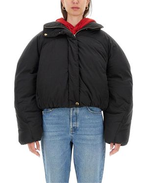 Jacquemus "La Doudoune Courte Caraco" Padded Jacket - Black