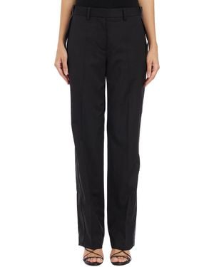 Helmut Lang Relaxed Wool Pants - Black