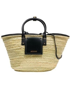 Jacquemus The Soli Basket - Metallic
