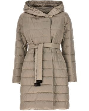 Max Mara Novef Puffer Jackets - Natural