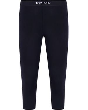 Tom Ford Modal Yoga Pants - Blue