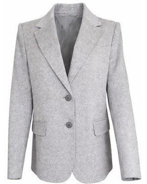 Max Mara Virgin Wool Jacket - Gray
