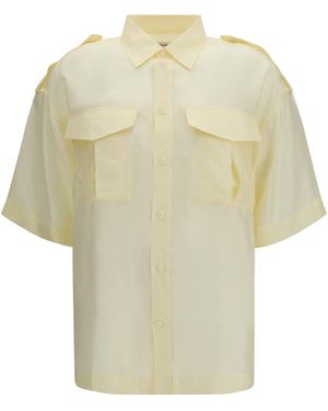 Phoebe Philo Shirt Utility Lite Silk - White