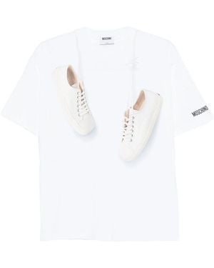 Moschino Moschino Short-Sleeve T-Shirt - White