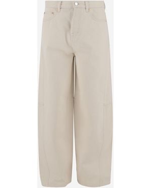 Gucci Jeans Cotton Denim - Natural