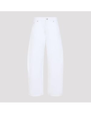 Alaïa Rodeo Jeans - White