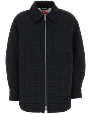 KENZO Nylon Oversize Jacket - Black