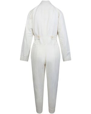 Stella McCartney High-Waisted Tapered Pants - White