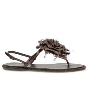 Le Silla Sandals Rose - White