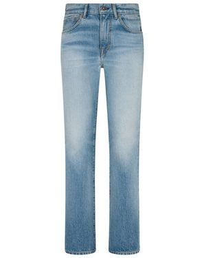 Tom Ford Straight Mid Rise Jeans - Blue