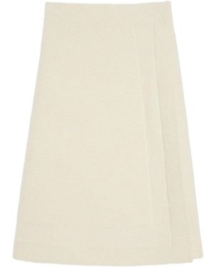 Jil Sander "Padded Details" Skirt - Natural
