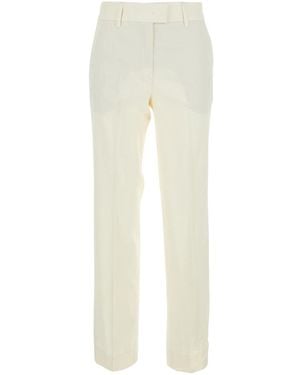 Grifoni Pants High Waist - White