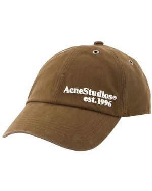 Acne Studios Cap - Brown