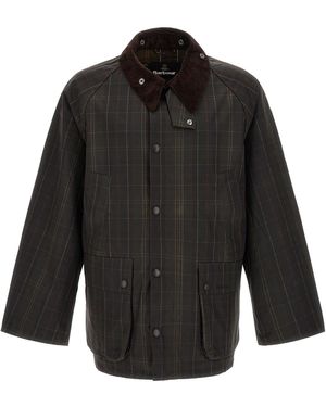 Barbour 'Tartan Os Bedale Jacket - Black